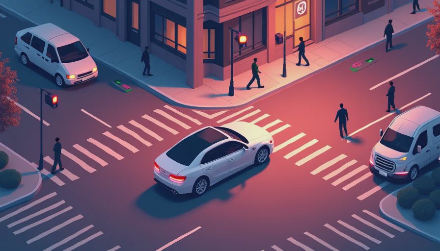 Illustration for lidar autonomous vehicles