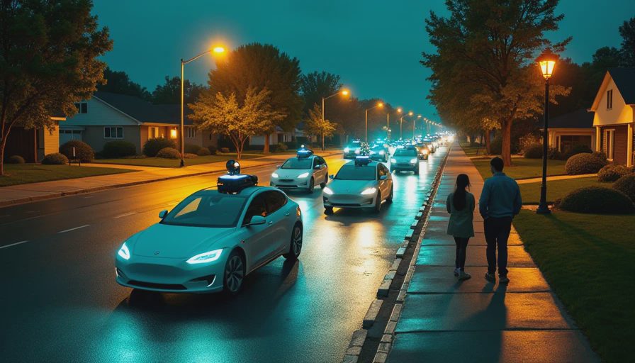 Visual context for stacking waymo cars