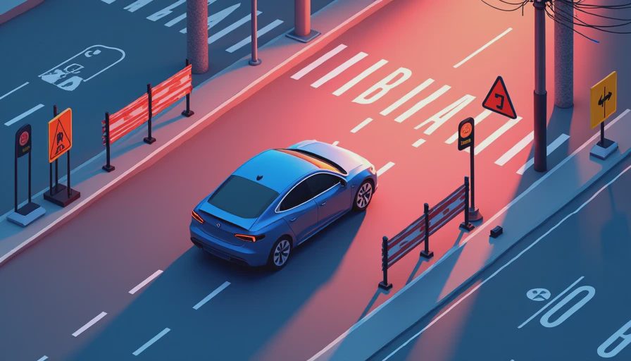 tesla fsd construction zone failure: A Reproducible Test
